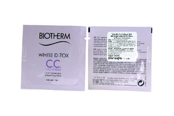 เทสเตอร์เบสไบโอเธิร์ม BIOTHERM WHITE D-TOX CC EVENNESS COLOR CORRECTION