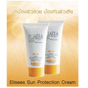 ครีมกันแดด ELISEES FACIAL SUN PROTECTION CREAM SPF 30