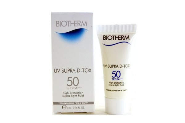 ครีมกันแดดขนาดทดลอง BIOTHERM UV SUPRA D-TOX HIGH PROTECTION SPF 50