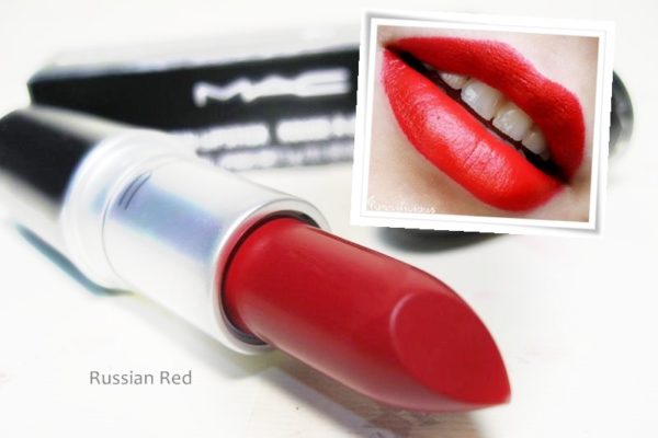 แบ่งขายลิปสติกแมค MAC LIPSTICK RUSSIAN RED 06 (MATTE)